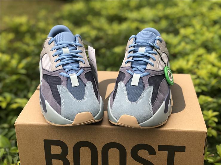 PK God yeezy 700 Carbon Blue retail materials ready to ship